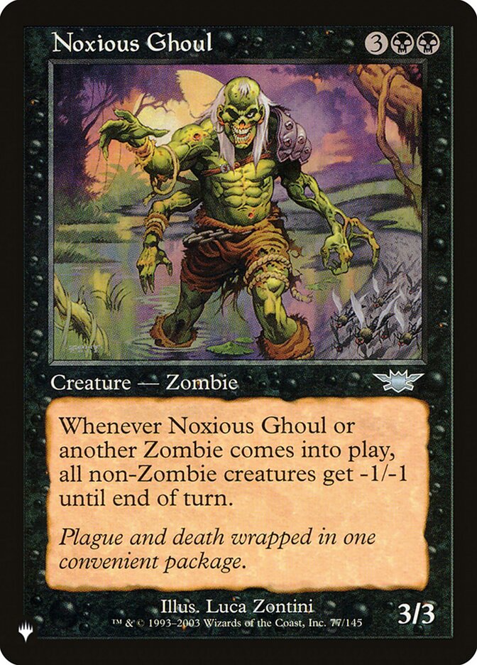 Noxious Ghoul [The List] | Tabernacle Games