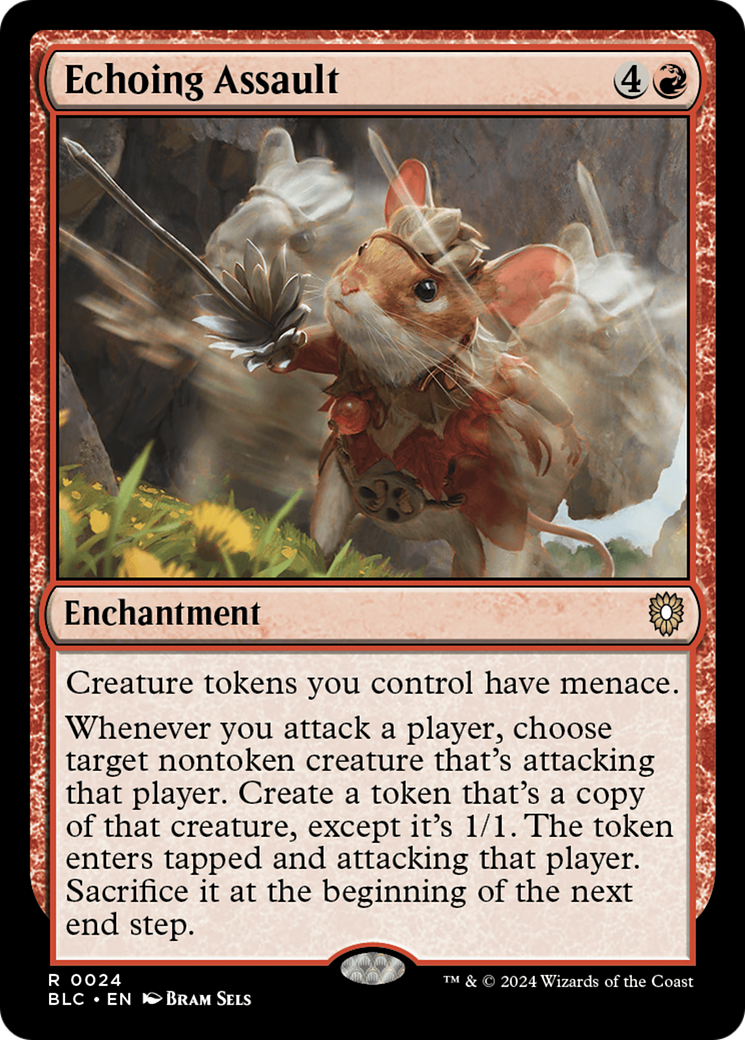 Echoing Assault [Bloomburrow Commander] | Tabernacle Games