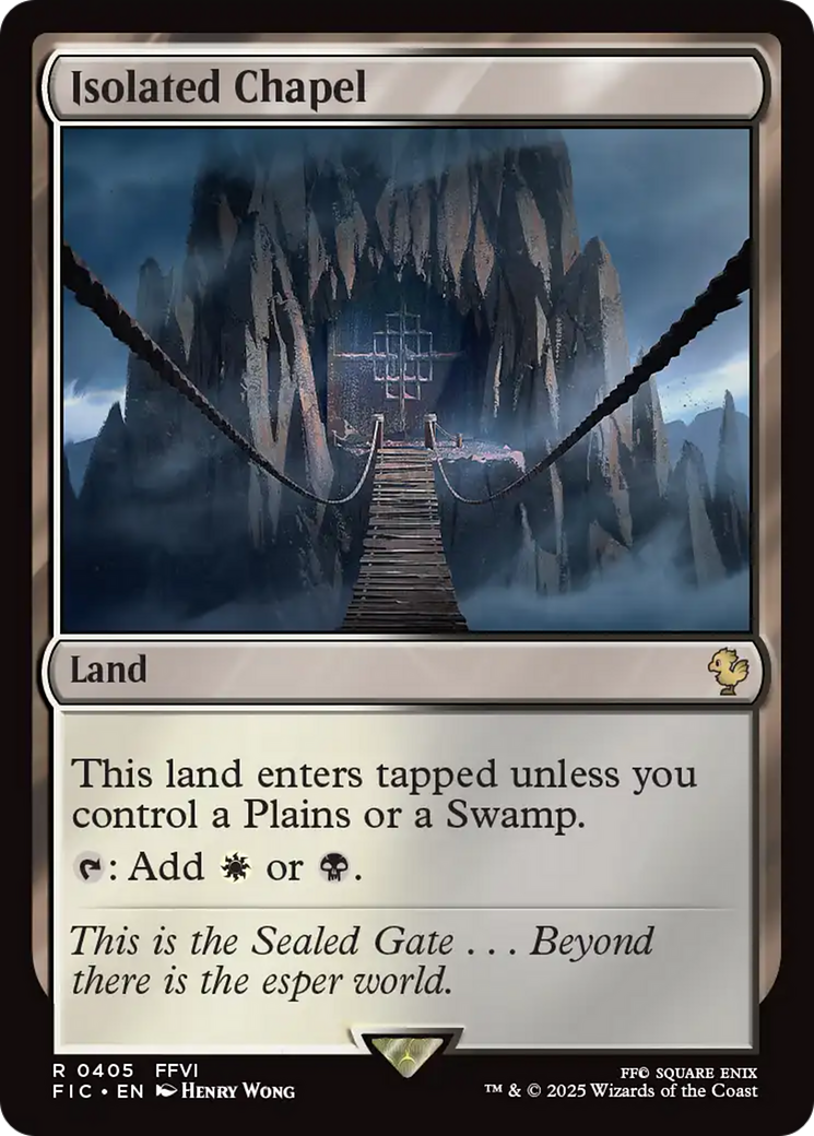 Isolated Chapel [FINAL FANTASY Commander] | Tabernacle Games