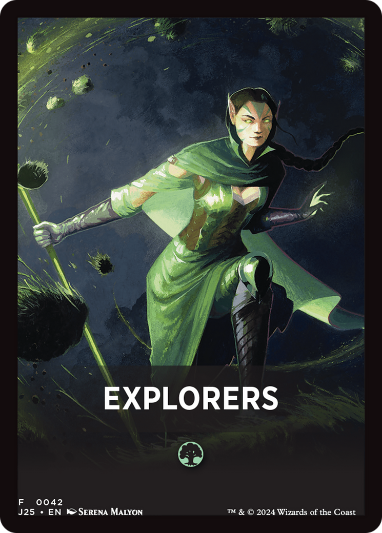 Explorers Theme Card [Foundations Jumpstart Front Cards] | Tabernacle Games