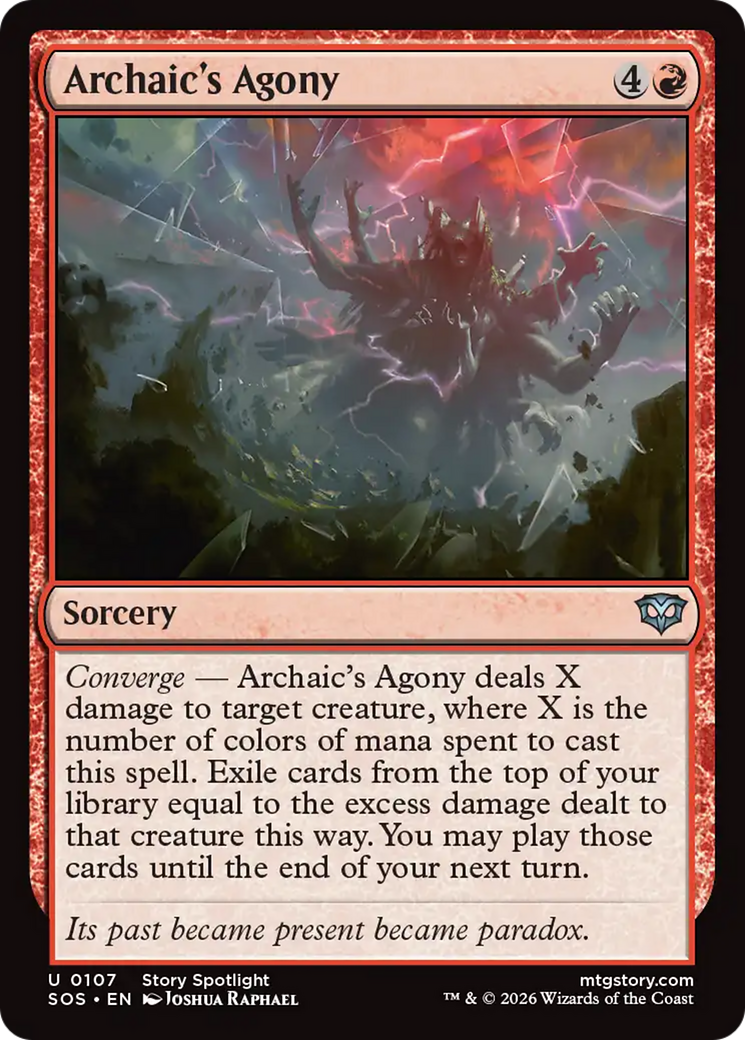 Archaic's Agony [Secrets of Strixhaven] | Tabernacle Games