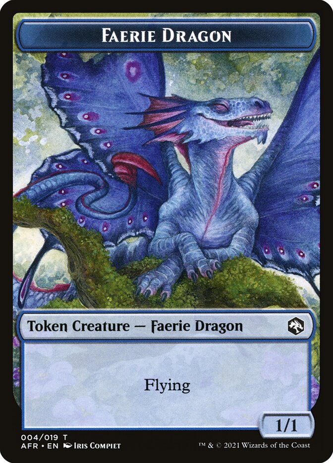 Faerie Dragon Token [Dungeons & Dragons: Adventures in the Forgotten Realms Tokens] | Tabernacle Games