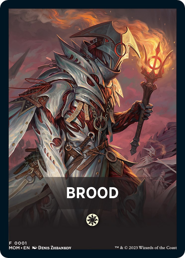 Brood Theme Card [March of the Machine Tokens] | Tabernacle Games