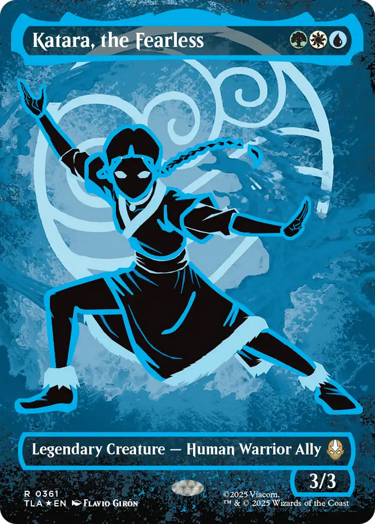 Katara, the Fearless (Borderless Battle Pose) [Avatar: The Last Airbender] | Tabernacle Games