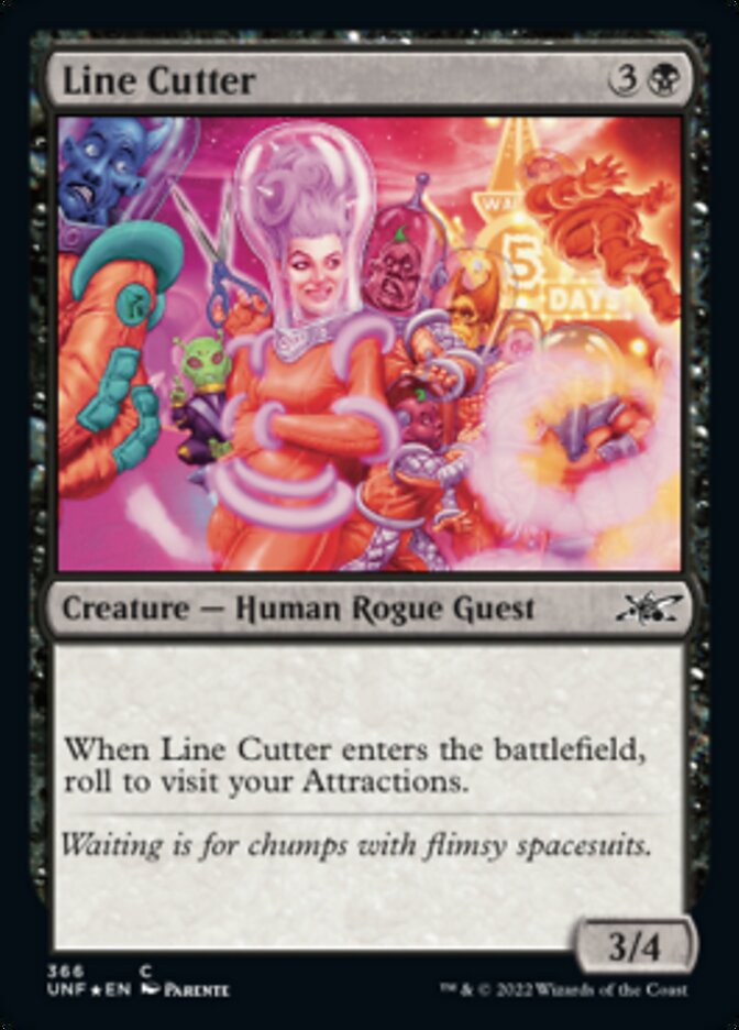 Line Cutter (Galaxy Foil) [Unfinity] | Tabernacle Games