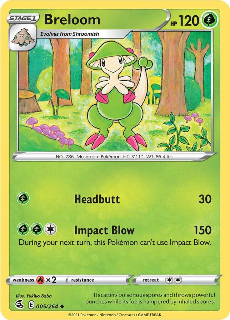 Breloom (005/264) [Sword & Shield: Fusion Strike] | Tabernacle Games