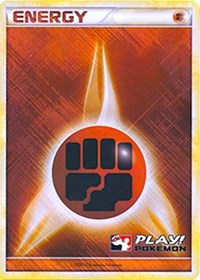 Fighting Energy (2010 Play Pokemon Promo) [League & Championship Cards] | Tabernacle Games