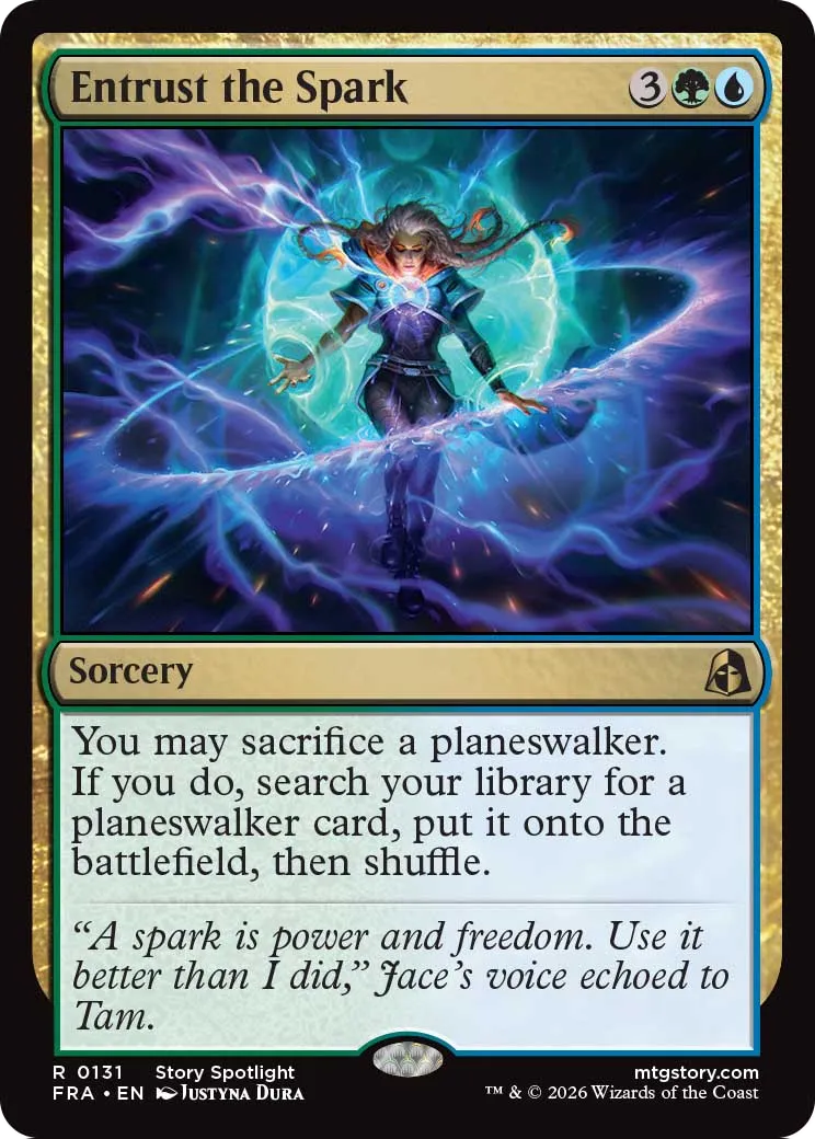 Entrust the Spark [Reality Fracture] | Tabernacle Games