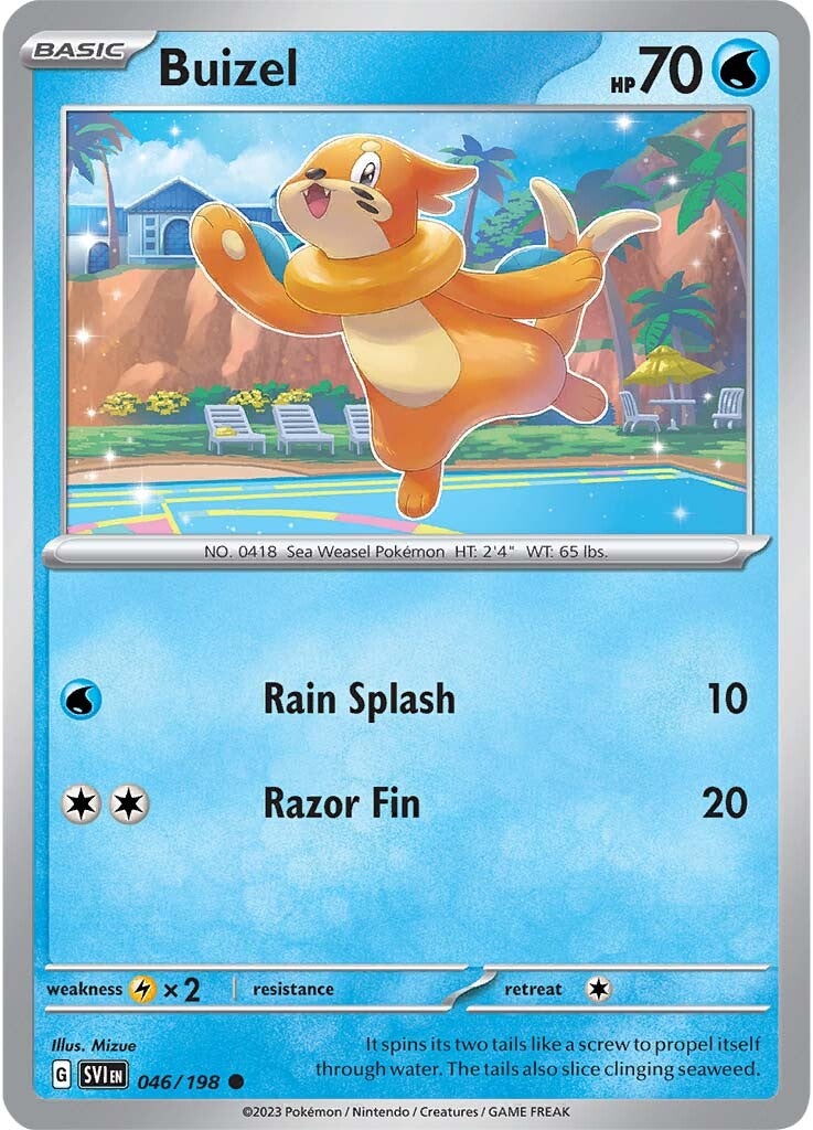 Buizel (046/198) [Scarlet & Violet: Base Set] | Tabernacle Games