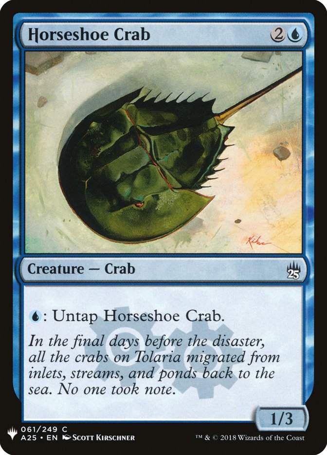 Horseshoe Crab [Mystery Booster] | Tabernacle Games