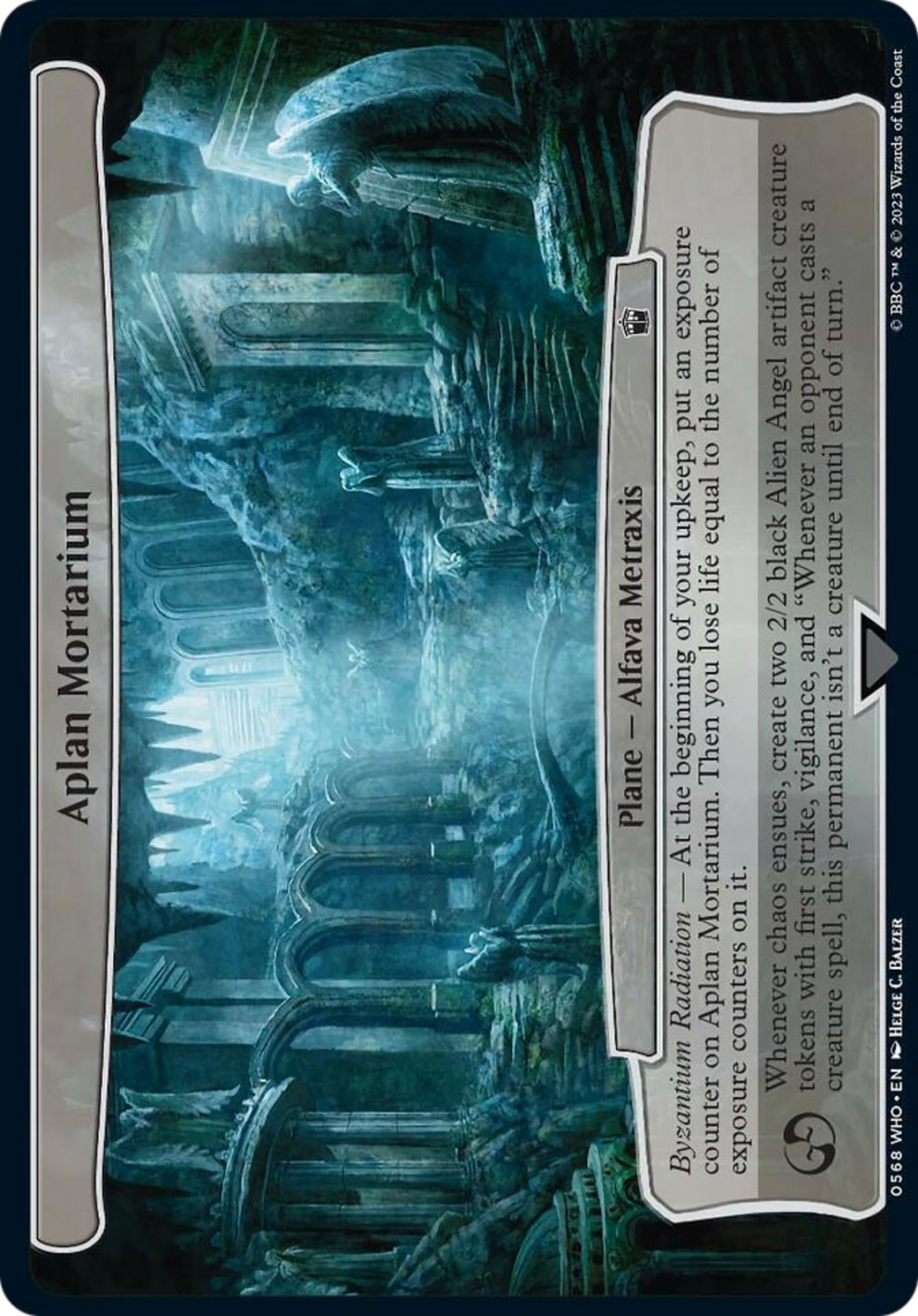Aplan Mortarium [Doctor Who] | Tabernacle Games