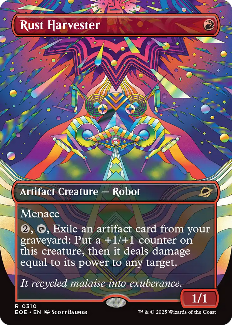 Rust Harvester (Borderless) [Edge of Eternities] | Tabernacle Games