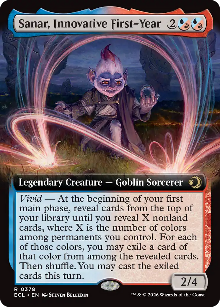 Sanar, Innovative First-Year (Extended Art) [Lorwyn Eclipsed] | Tabernacle Games