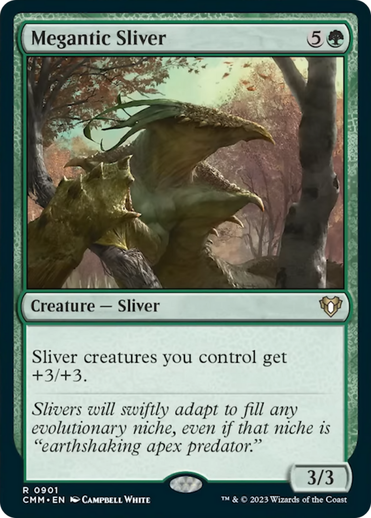 Megantic Sliver [Commander Masters] | Tabernacle Games