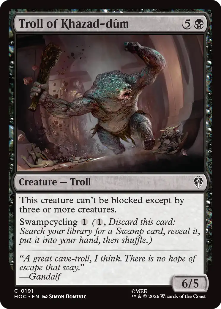 Troll of Khazad-dum [The Hobbit: Eternal-Legal] | Tabernacle Games