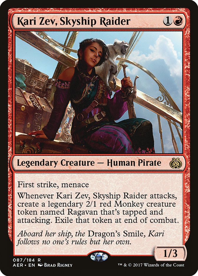 Kari Zev, Skyship Raider [Aether Revolt] | Tabernacle Games