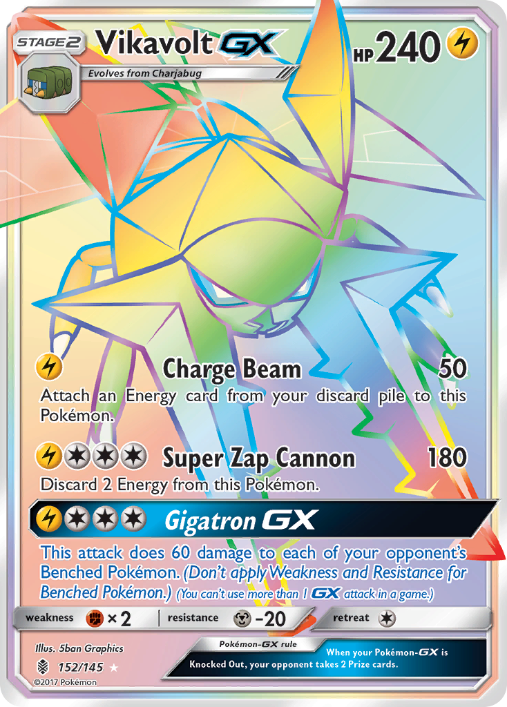 Vikavolt GX (152/145) [Sun & Moon: Guardians Rising] | Tabernacle Games