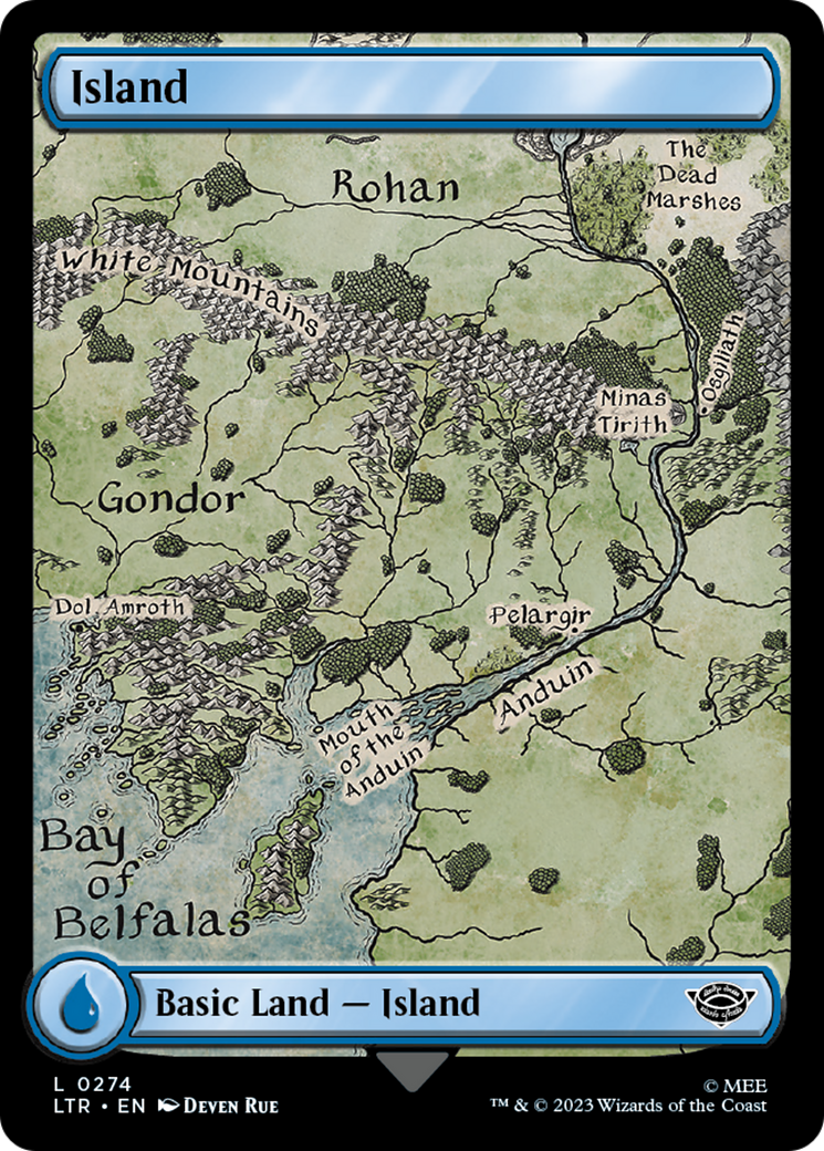 Island (274) [The Lord of the Rings: Tales of Middle-Earth] | Tabernacle Games