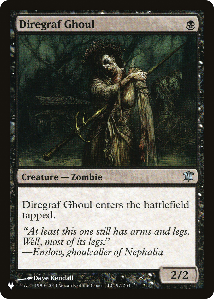 Diregraf Ghoul [The List Reprints] | Tabernacle Games