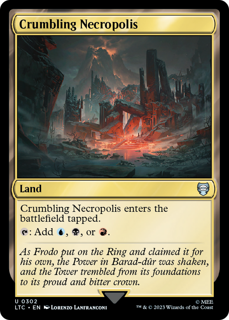 Crumbling Necropolis [The Lord of the Rings: Tales of Middle-Earth Commander] | Tabernacle Games