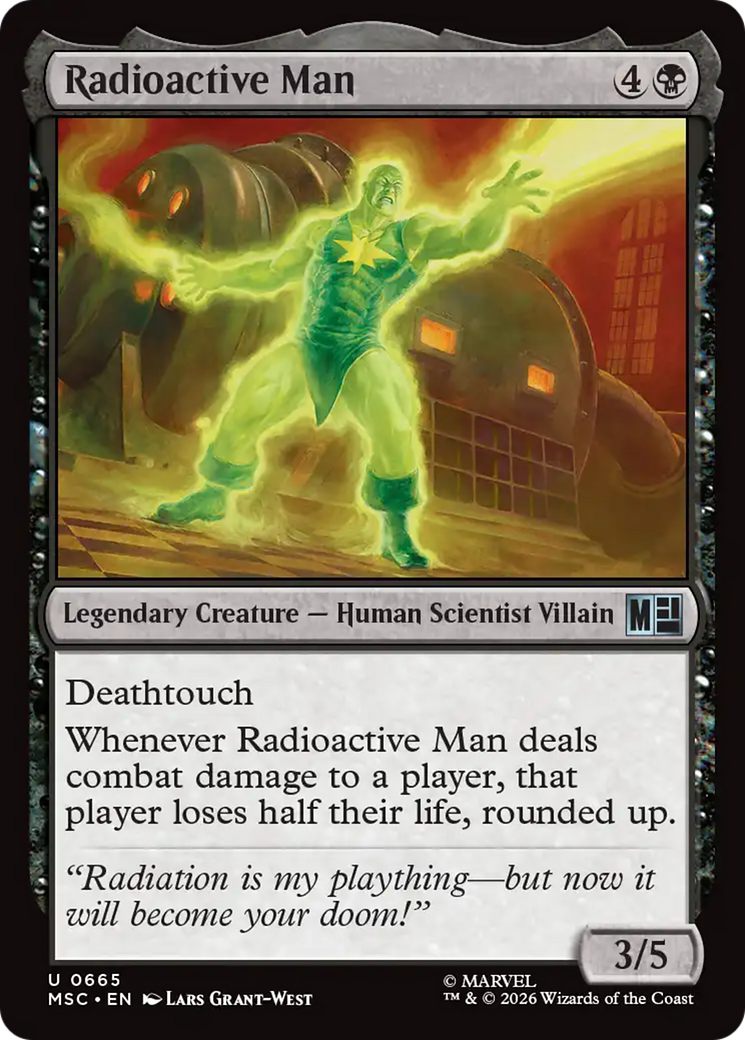 Radioactive Man [Marvel Super Heroes Commander] | Tabernacle Games