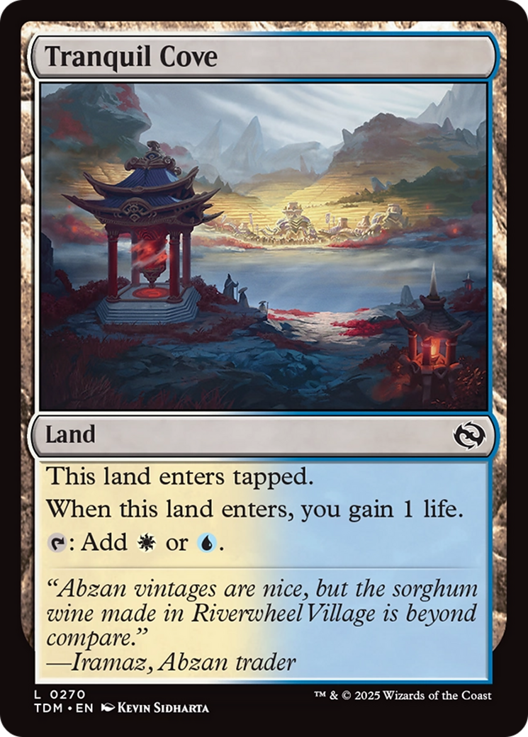 Tranquil Cove [Tarkir: Dragonstorm] | Tabernacle Games