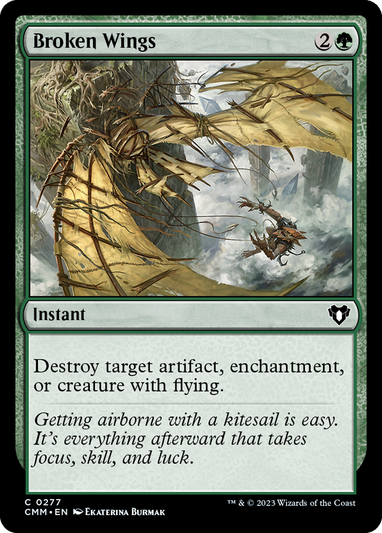 Broken Wings [Commander Masters] | Tabernacle Games