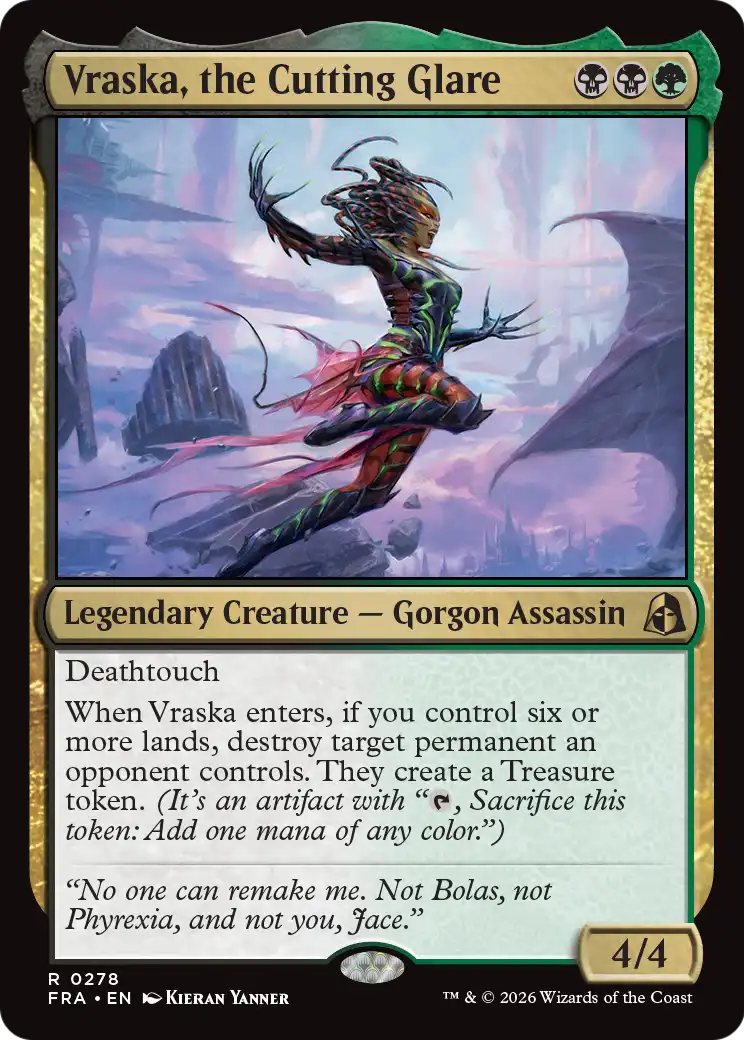 Vraska, the Cutting Glare [Reality Fracture] | Maze of Fitzroy