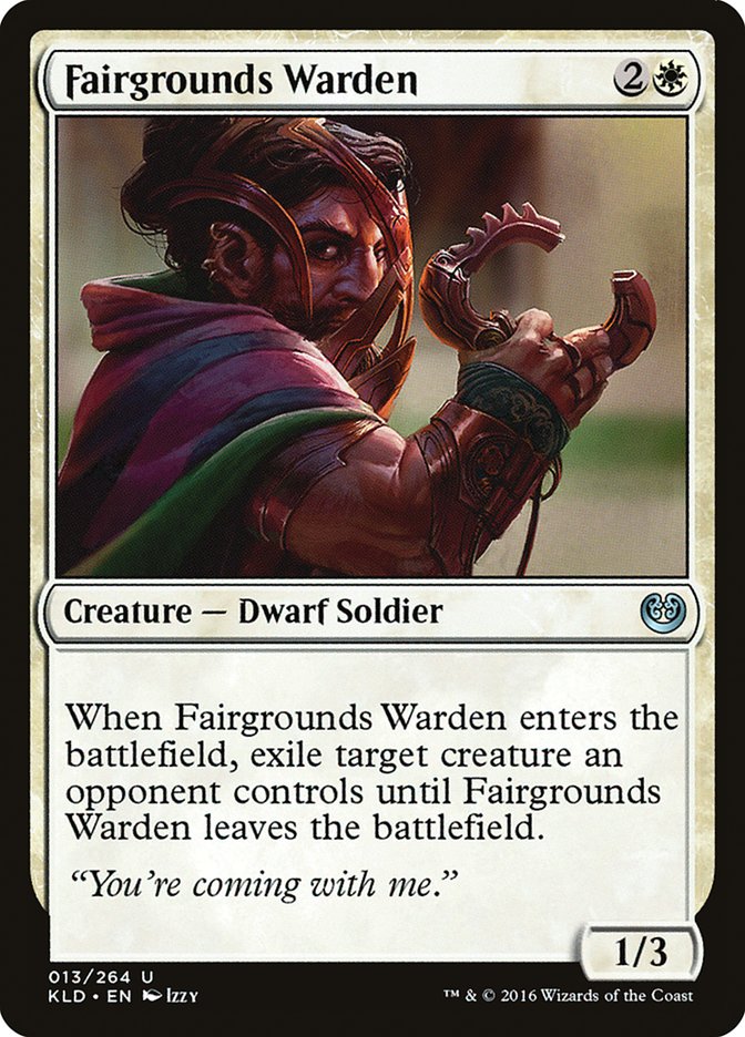 Fairgrounds Warden [Kaladesh] | Tabernacle Games