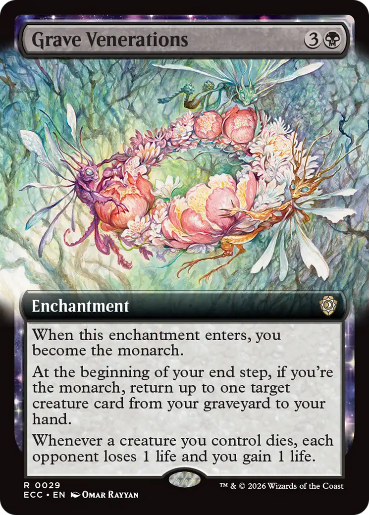 Grave Venerations (Extended Art) [Lorwyn Eclipsed Commander] | Tabernacle Games