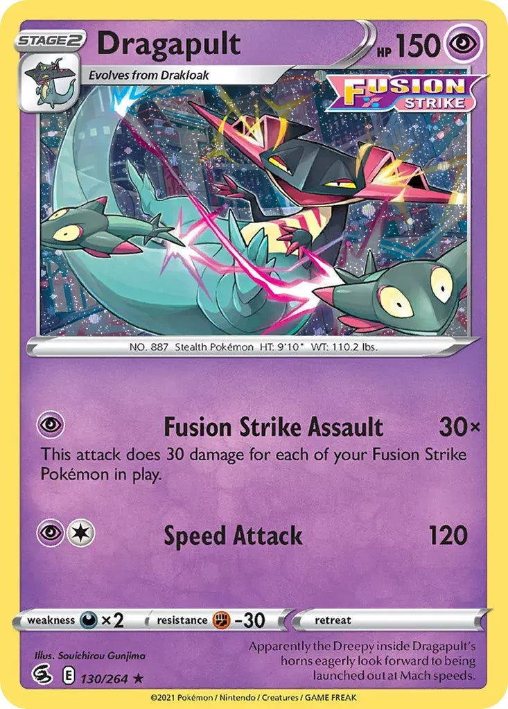 Dragapult (130/264) (Cosmos Holo) [Sword & Shield: Fusion Strike] | Tabernacle Games