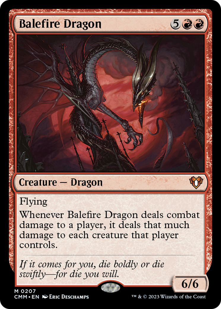 Balefire Dragon [Commander Masters] | Tabernacle Games