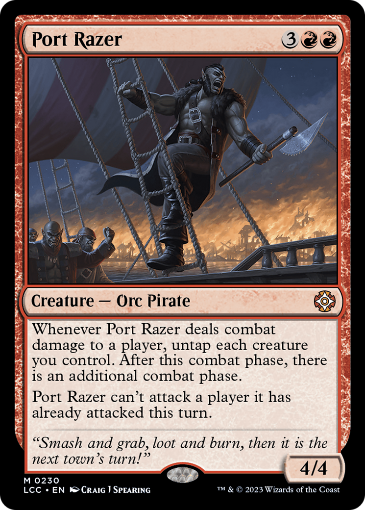 Port Razer [The Lost Caverns of Ixalan Commander] | Tabernacle Games