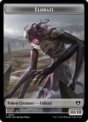 Eldrazi // Phyrexian Germ Double-Sided Token [Commander Masters Tokens] | Tabernacle Games