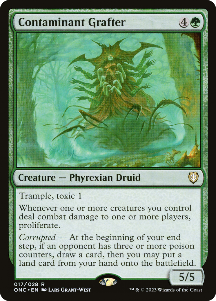 Contaminant Grafter [Phyrexia: All Will Be One Commander] | Tabernacle Games