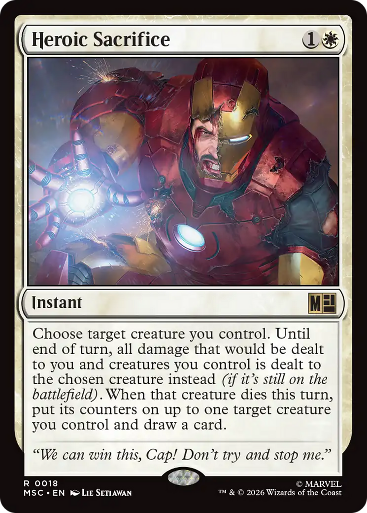 Heroic Sacrifice [Marvel Super Heroes Commander] | Tabernacle Games