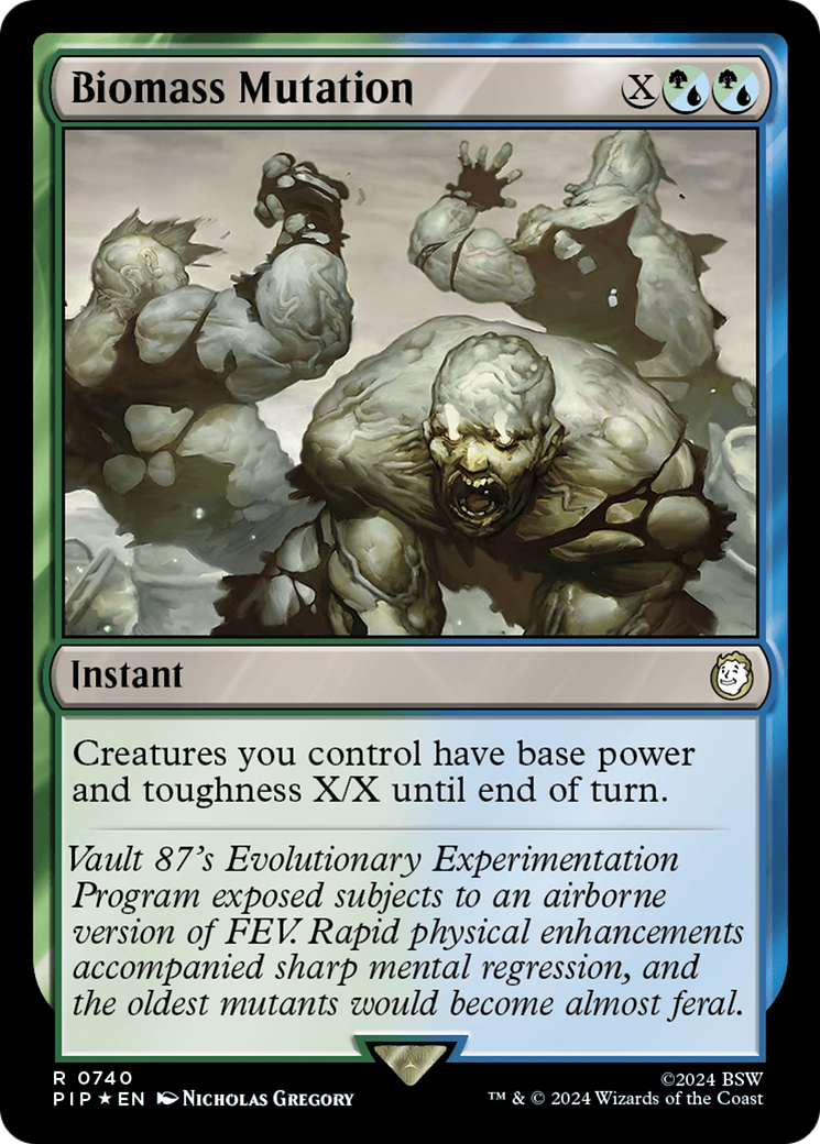 Biomass Mutation (Surge Foil) [Fallout] | Tabernacle Games