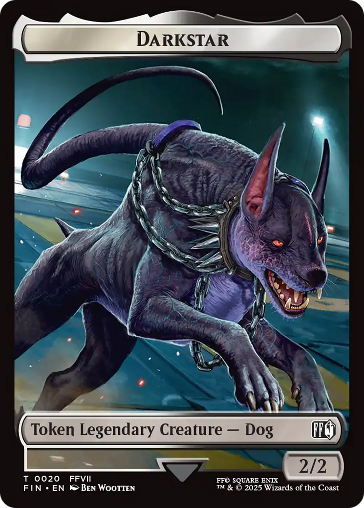 Angelo // Darkstar Double-Sided Token [FINAL FANTASY Tokens] | Maze of Fitzroy