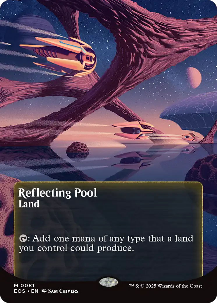 Reflecting Pool (0081) (Borderless) [Edge of Eternities: Stellar Sights] | Tabernacle Games