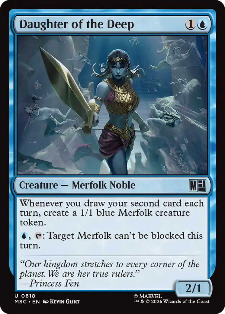 Daughter of the Deep [Marvel Super Heroes Commander] | Tabernacle Games