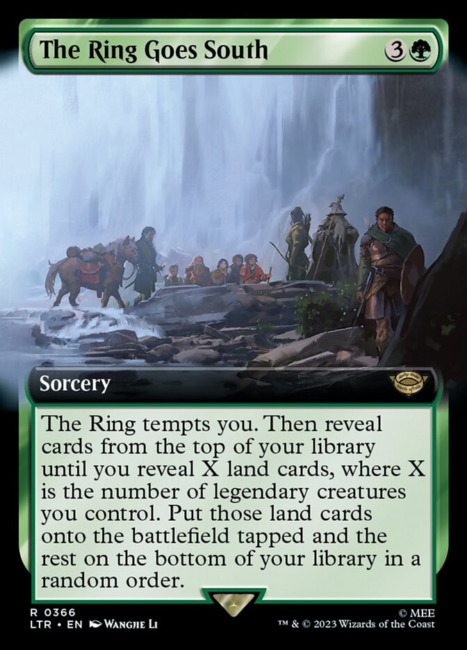 The Ring Goes South (Extended Art) [The Lord of the Rings: Tales of Middle-Earth] | Tabernacle Games
