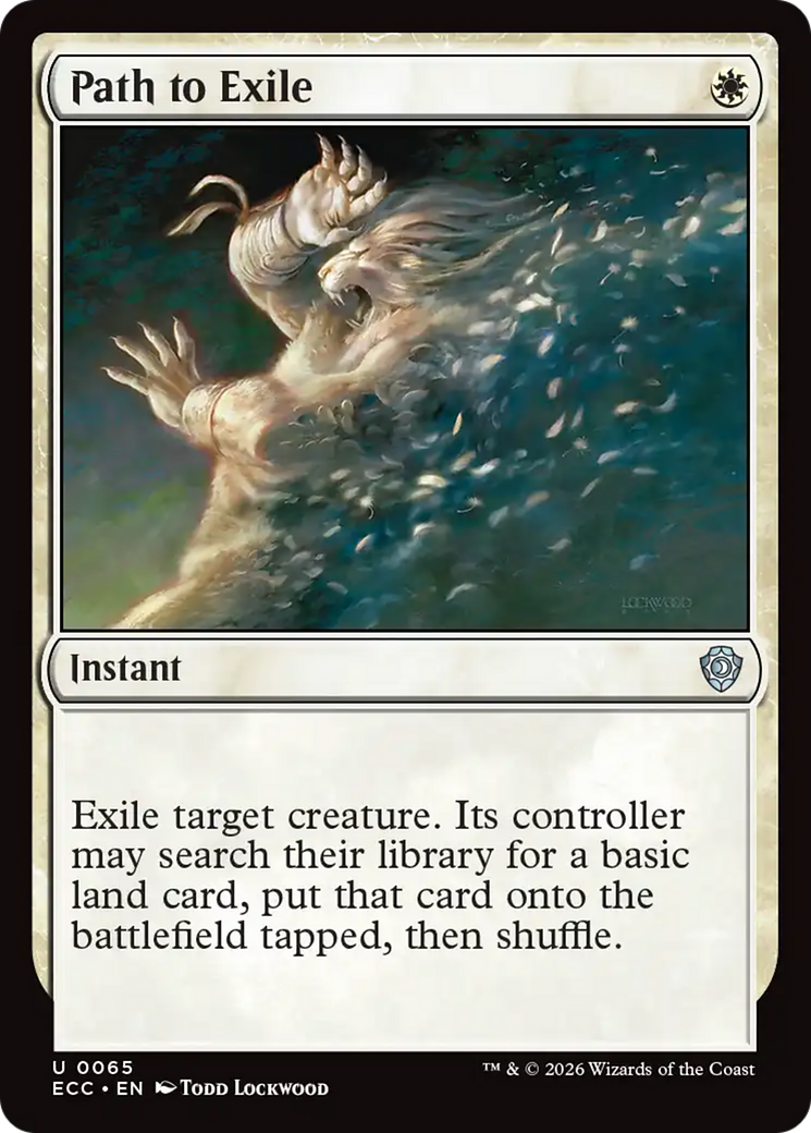 Path to Exile [Lorwyn Eclipsed Commander] | Tabernacle Games