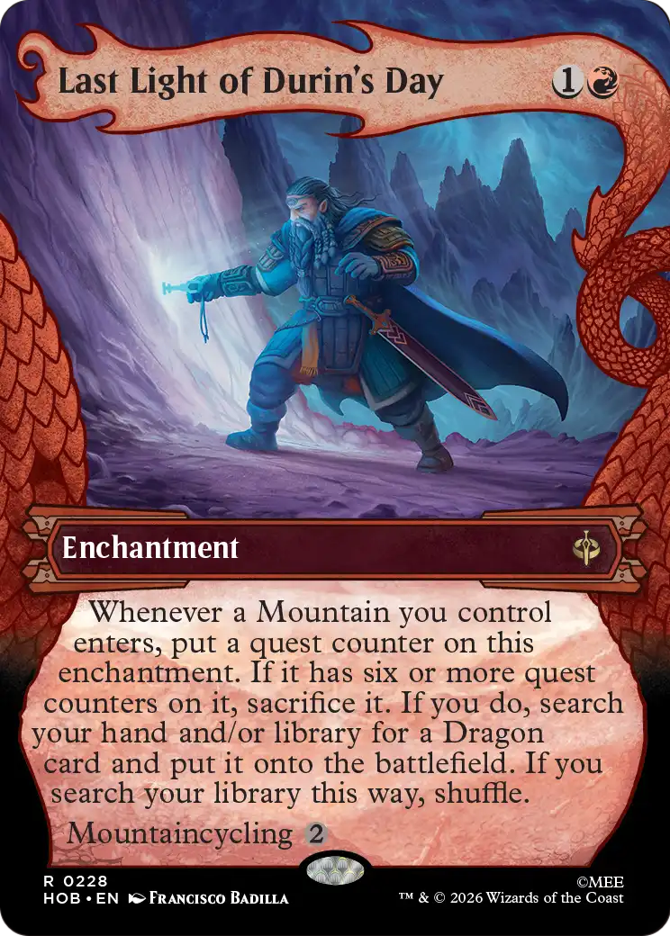 Last Light of Durin's Day (Showcase) [The Hobbit] | Tabernacle Games