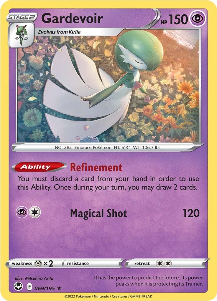 Gardevoir (069/195) [Sword & Shield: Silver Tempest] | Tabernacle Games