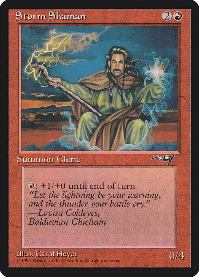 Storm Shaman (Male) [Alliances] | Tabernacle Games