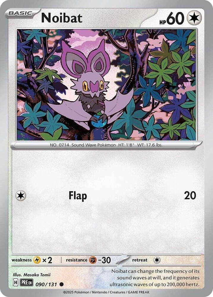 Noibat (090/131) [Scarlet & Violet: Prismatic Evolutions] | Tabernacle Games