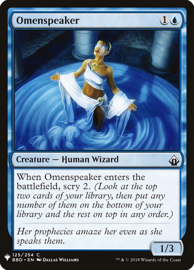 Omenspeaker [Mystery Booster] | Tabernacle Games
