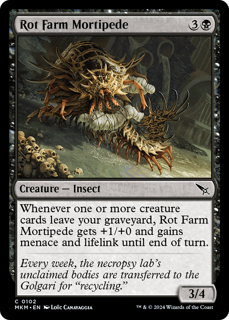 Rot Farm Mortipede [Murders at Karlov Manor] | Tabernacle Games