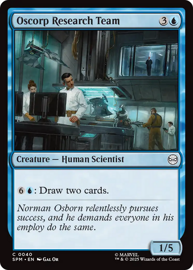 Oscorp Research Team [Marvel's Spider-Man] | Tabernacle Games