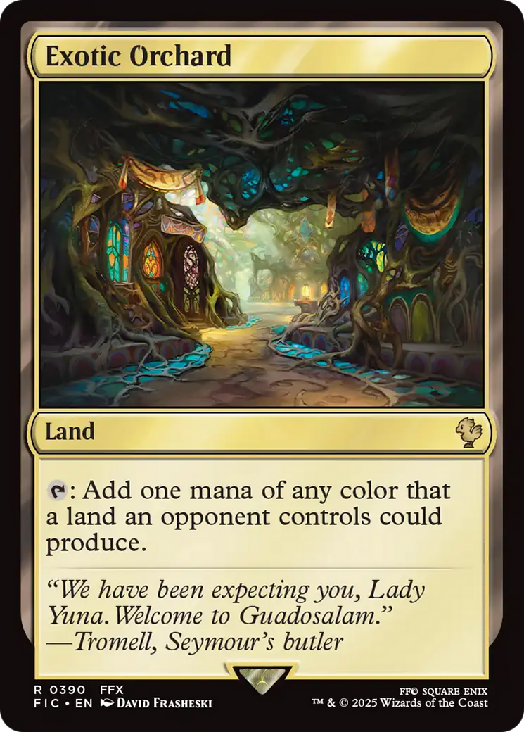 Exotic Orchard [FINAL FANTASY Commander] | Tabernacle Games